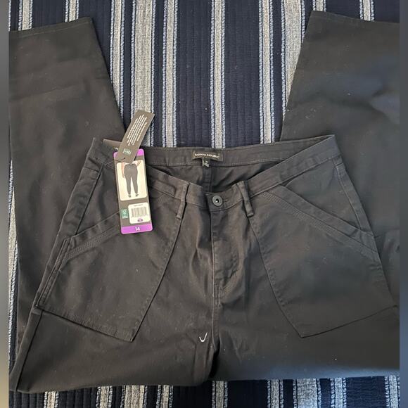Banana Republic Women’s Black Pants new High Rise Twill nwt - Picture 7 of 8